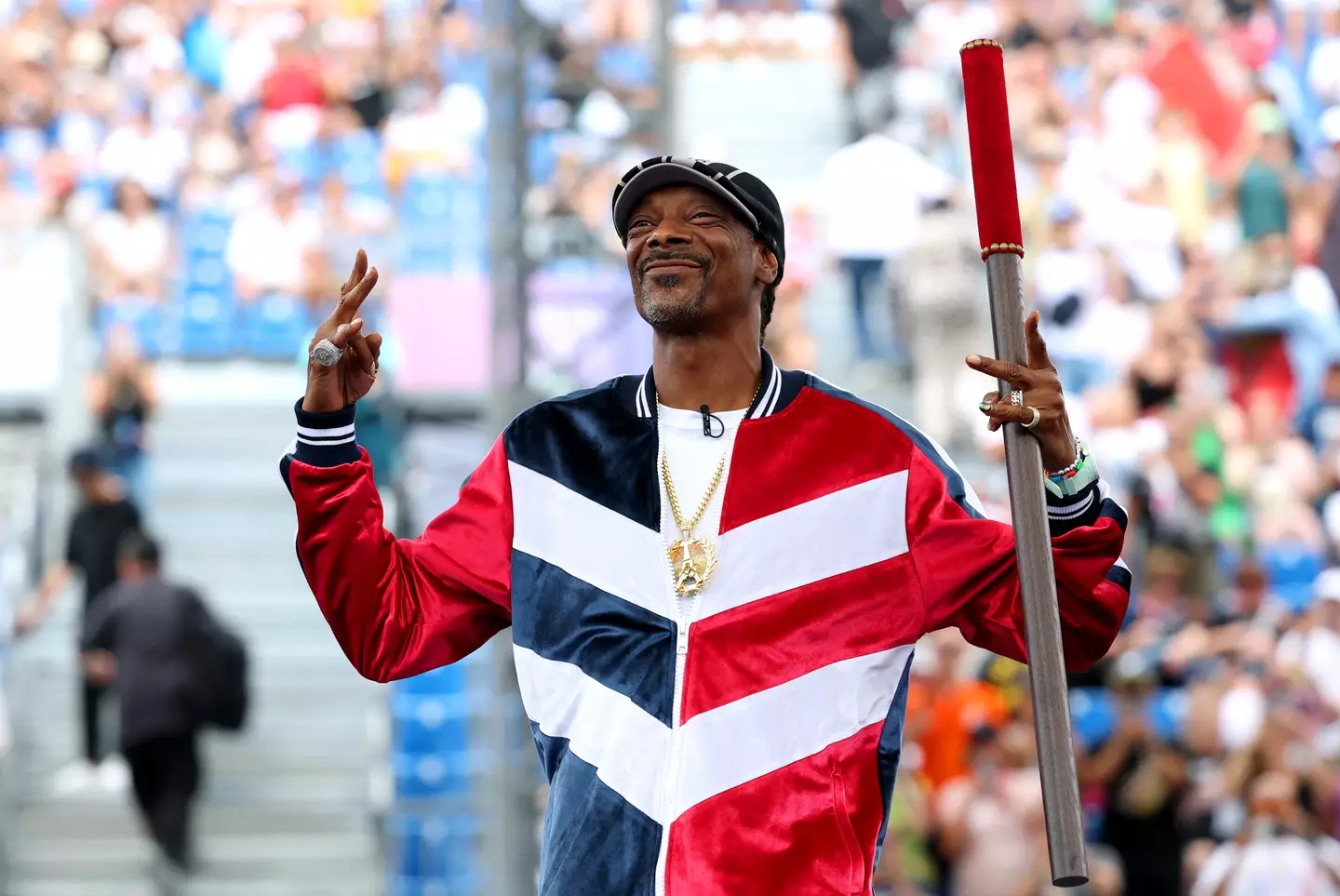 Snoop previously served as a torch bearer at last year's Olympics (Elsa/Getty Images)