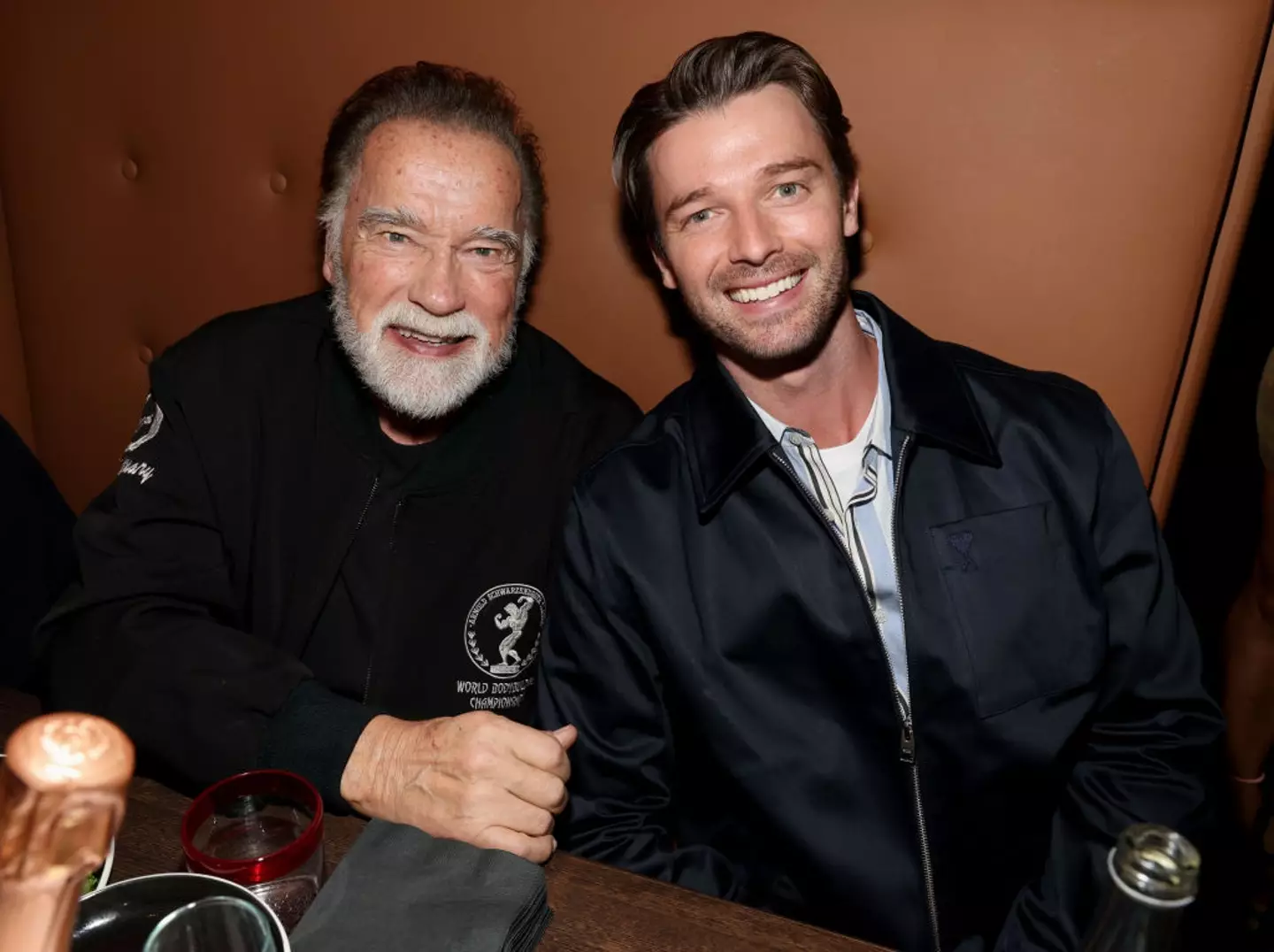 Arnie is no stranger to a nude scene himself. (Kevin Mazur / Contributor / Getty)