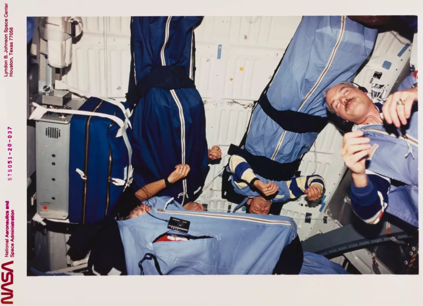 I can't imagine this being the most comfortable night's sleep... (Space Frontiers/Getty Images)
