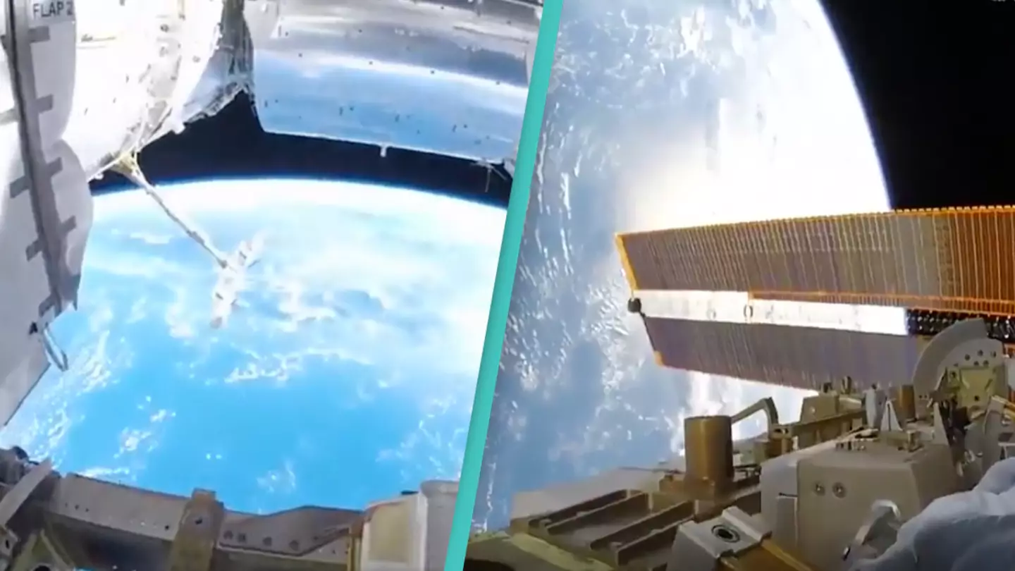 Astronaut captured incredible footage of Earth during a spacewalk