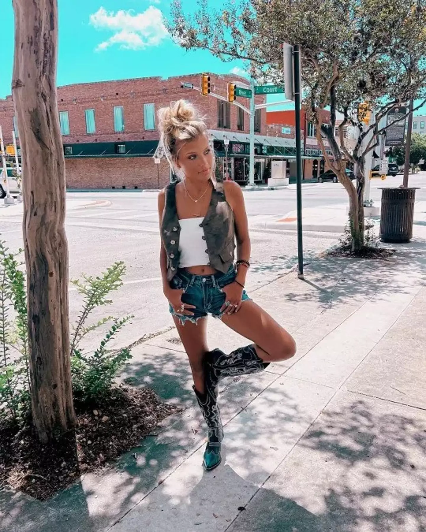 Taylor Rousseau Grigg was hugely popular on TikTok (Instagram/@itstaylorrousseau)