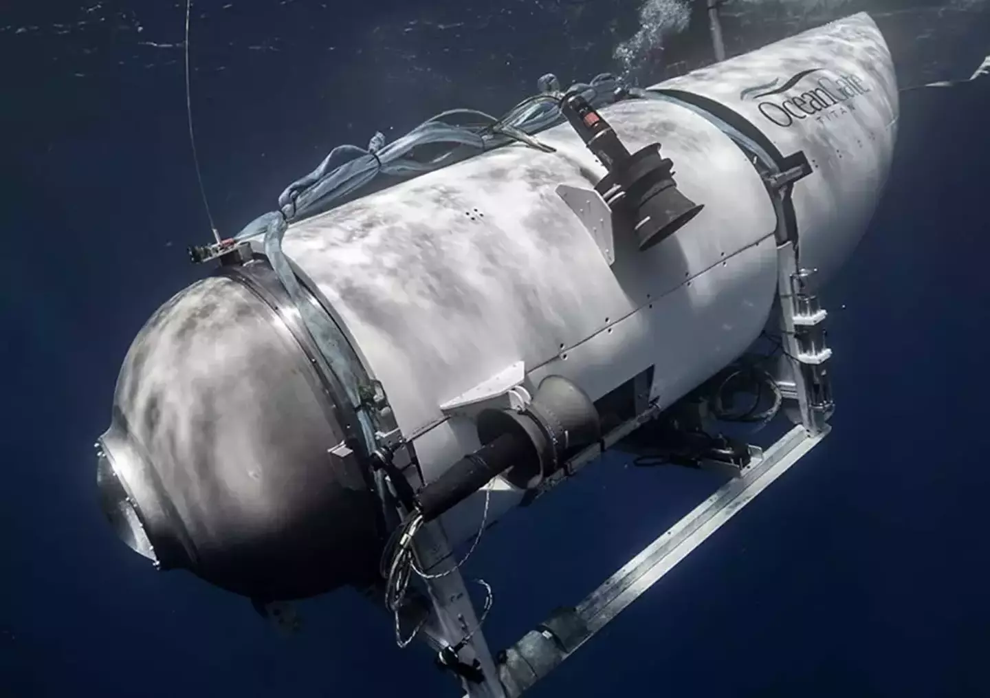 The submarine first went missing on Sunday.