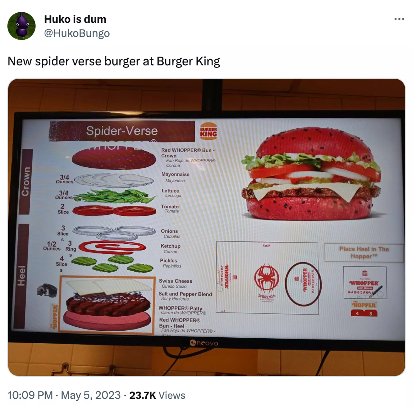 The Spider-Verse whopper.