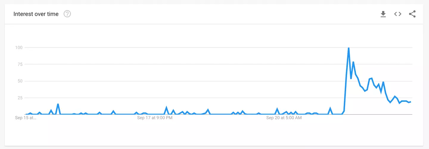Searches for breaking bones spiked after Putin's announcement.