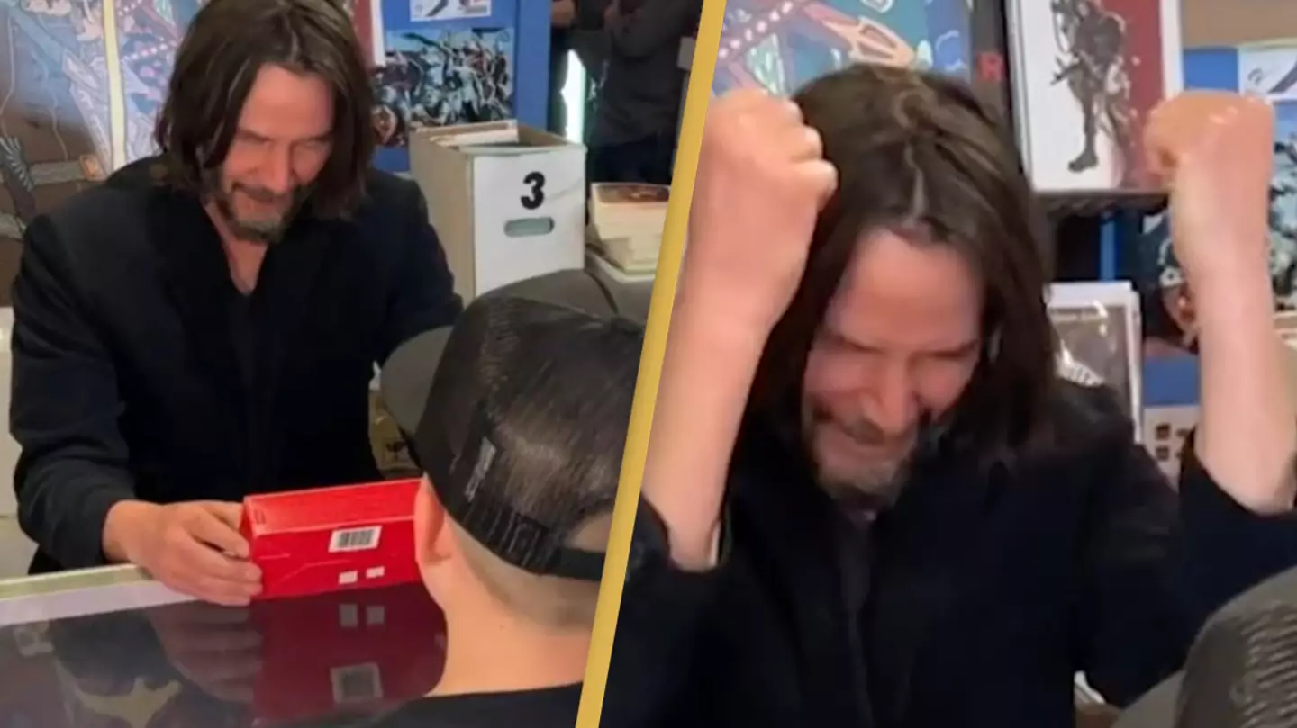Keanu Reeves gives heartwarming response to young fan who says he's his favorite actor
