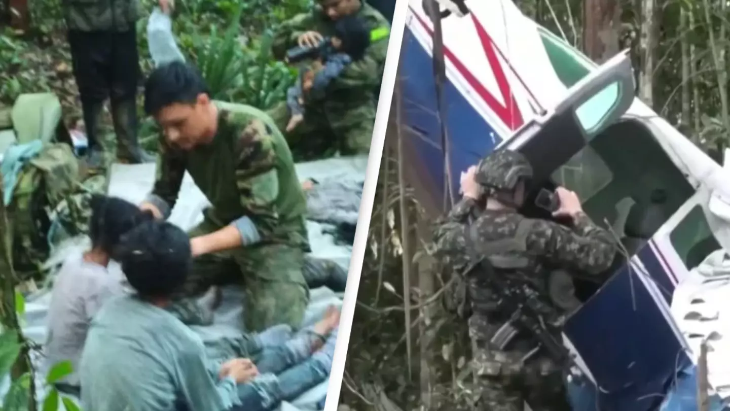 Children missing for 40 days after Amazon plane crash found alive