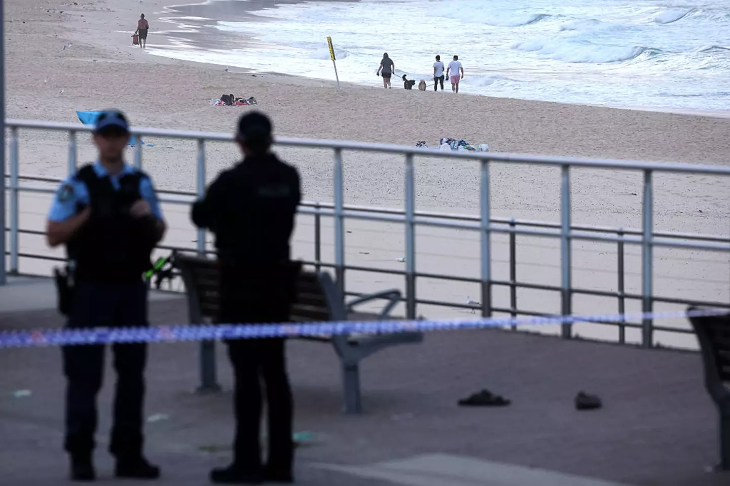 Dozens of people were killed in a mass shooting on Bondi Beach on December 14 (DAVID GRAY / AFP via Getty Images)