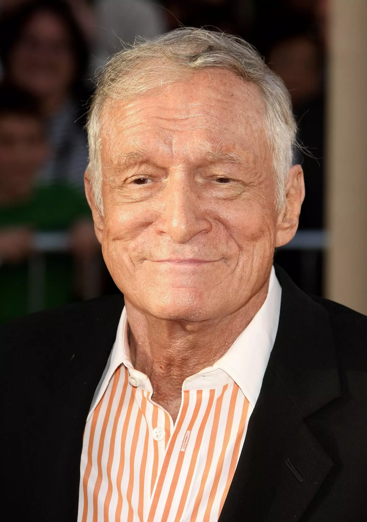 Hugh Hefner died in 2017.