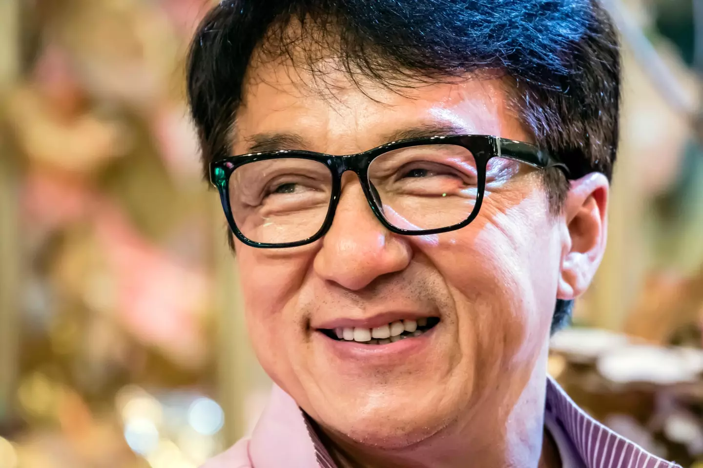 Jackie Chan was still learning English when he arrived in the US to make his Hollywood debut.