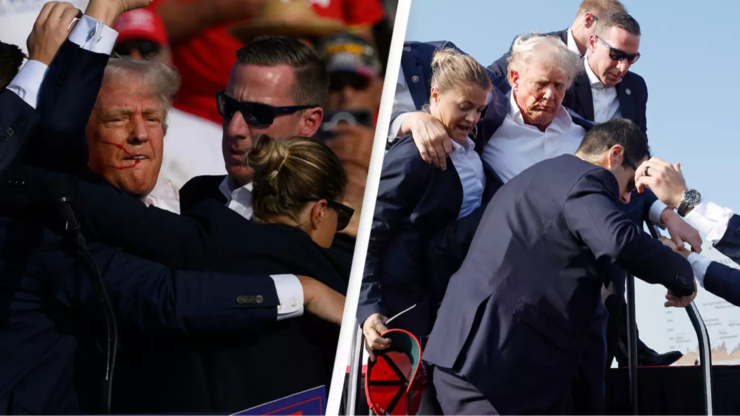 Witness claims Trump's security were warned about gunman on the roof minutes before open fire