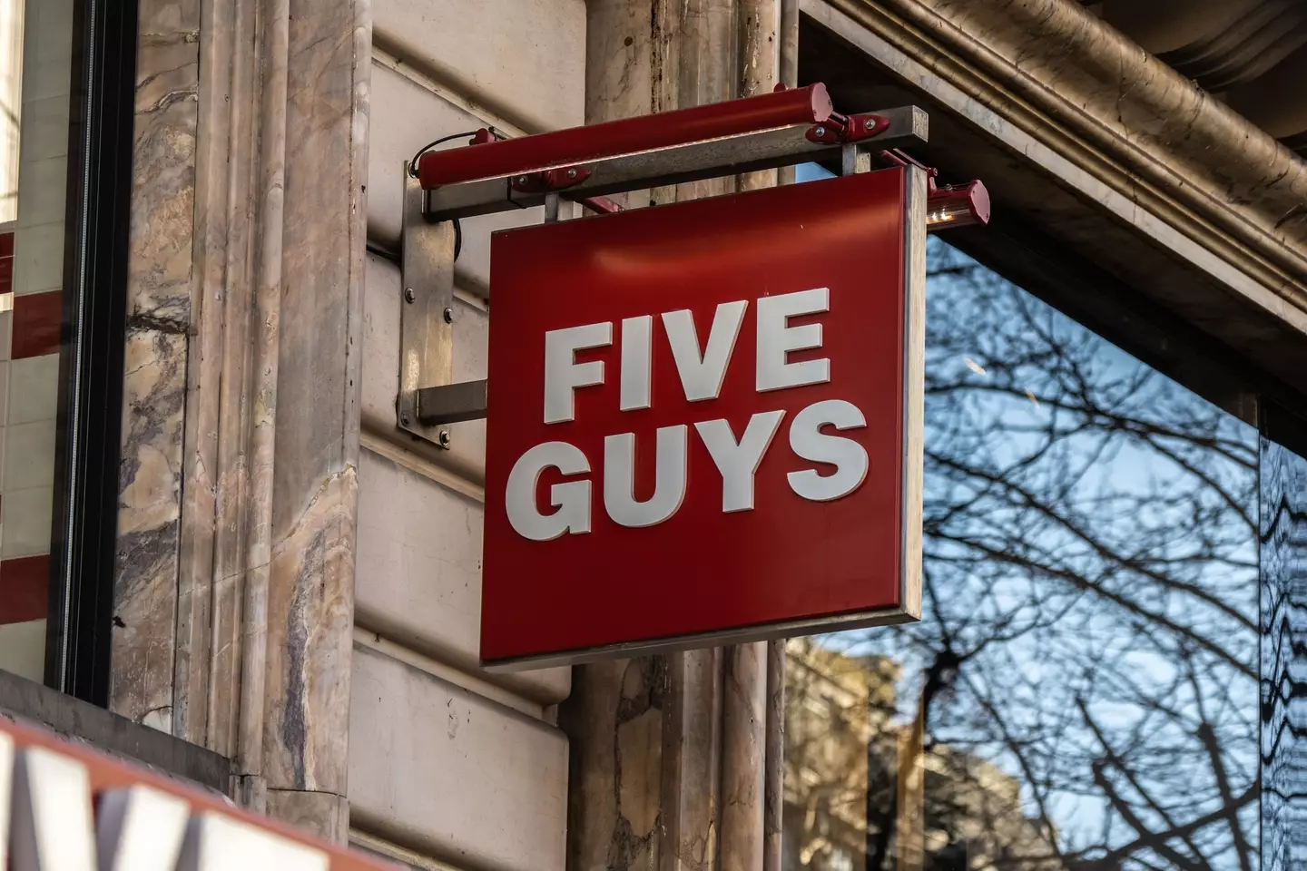 Five Guys positions itself in the market as a premium fast food restaurant.