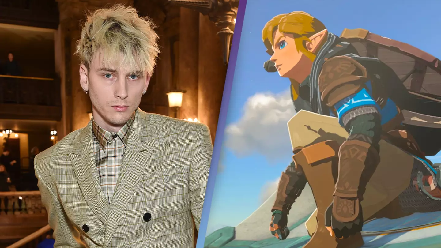 Machine Gun Kelly puts his hand up to play Link in Legend of Zelda movie