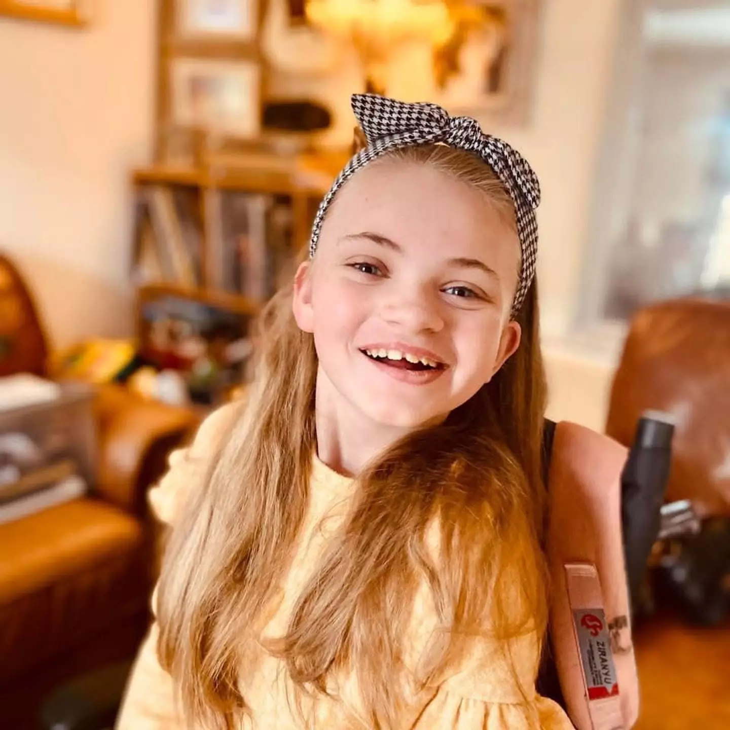 Lucy's mom has launched a fundraiser to get her daughter an Eye Gaze device (Collect/PA Real Life)