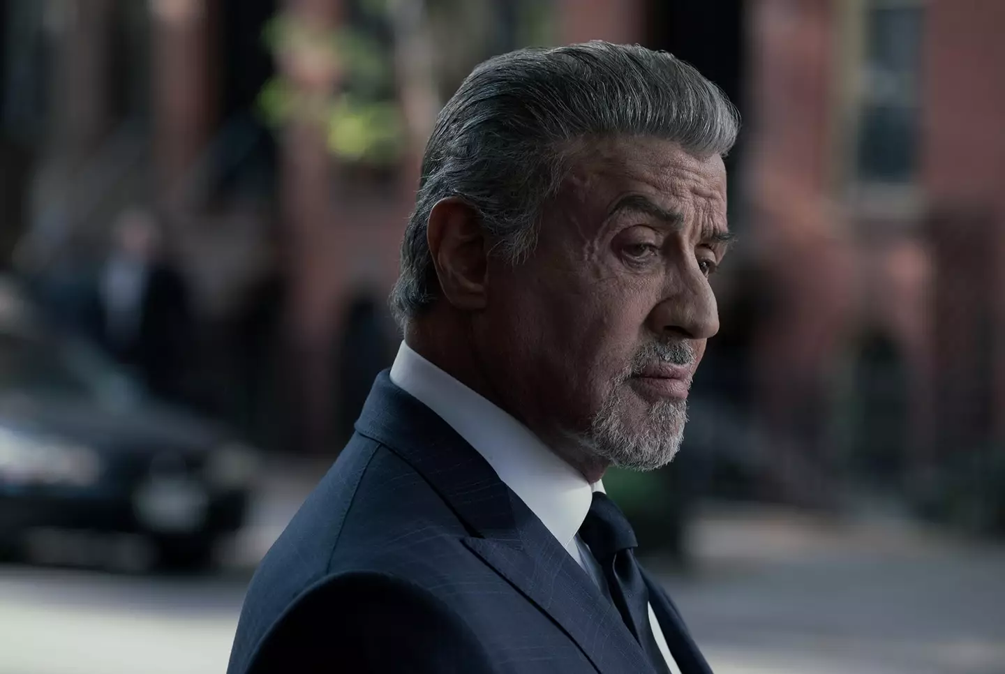 Stallone in Tulsa King season 1. (Paramount Pictures)