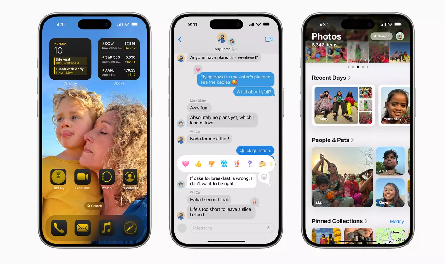 The new update features AI tools and new layouts (Apple)