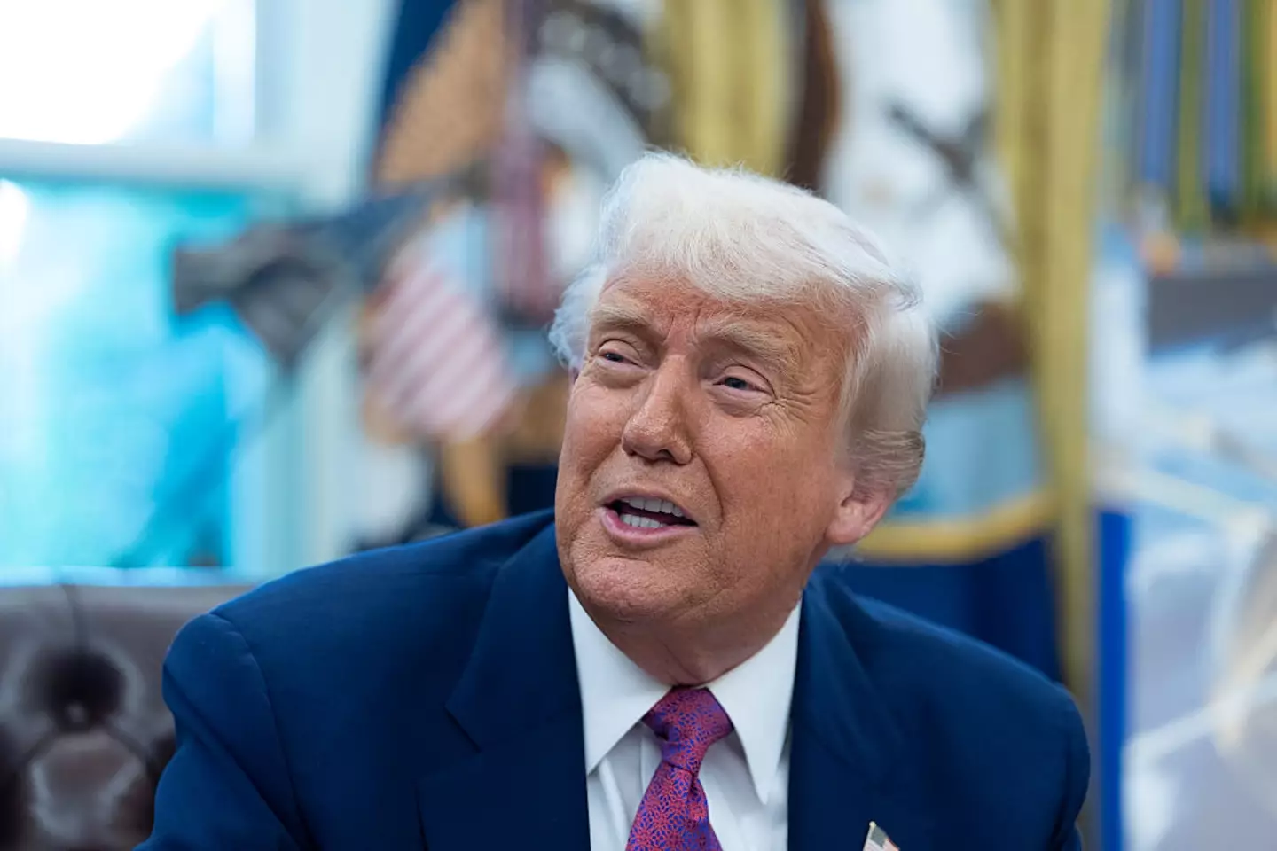 China has urged Washington to abandon the idea (Chris Kleponis/CNP/Bloomberg via Getty Images)