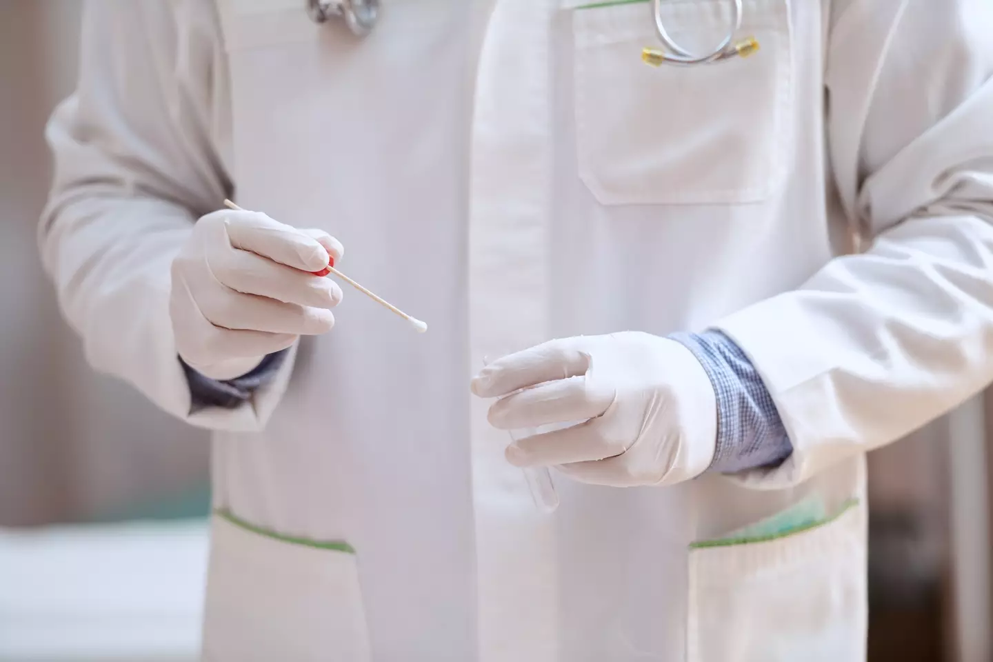The new test will involve a cheek swab or blood sample (Getty Stock Photo)