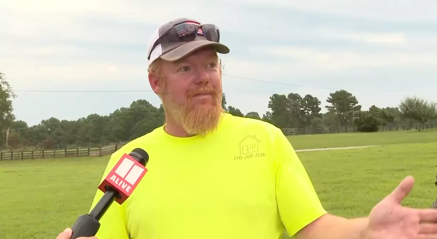 Russell Jimmerson claims he wasn't aware of the manhunt for murder when he picked up the hitchhiker.