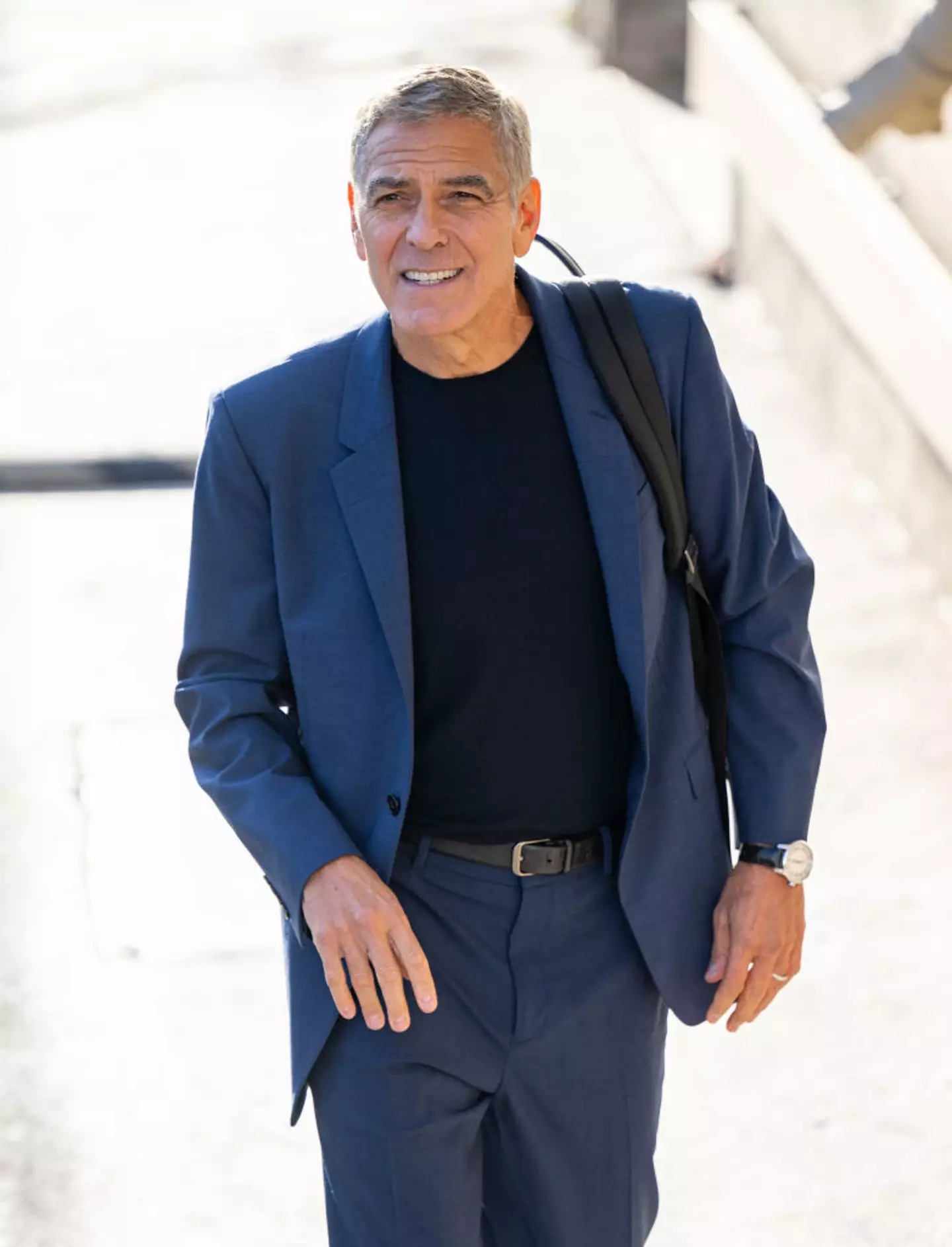 George Clooney hit back at Trump (RB/Bauer-Griffin/GC Images)