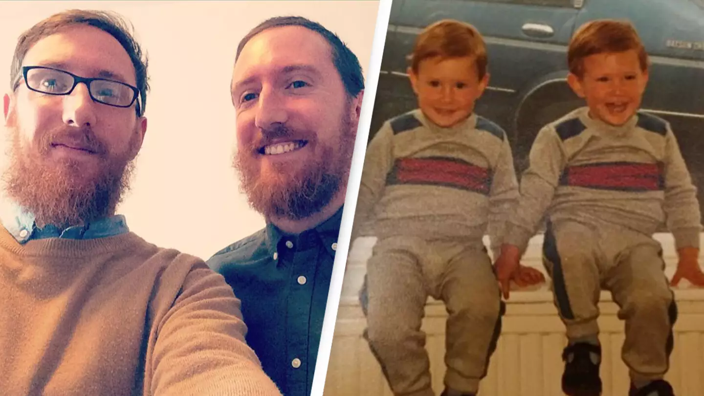 Identical twin brothers speak their own language they created as toddlers