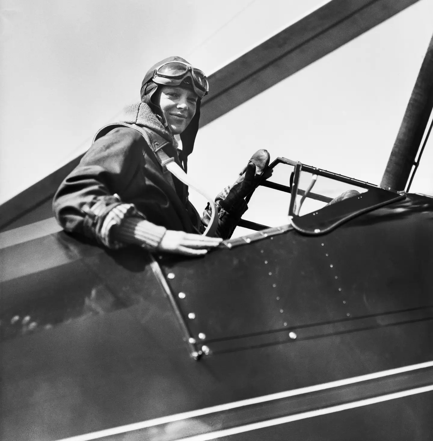 Amelia Earhart went missing while flying over the Pacific.
