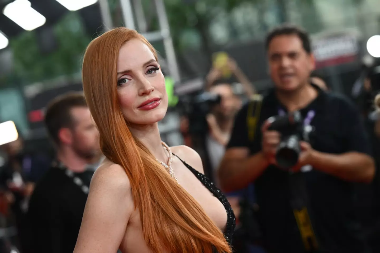Chastain took to Twitter to repost a tweet about Jonas' 'manipulation'.
