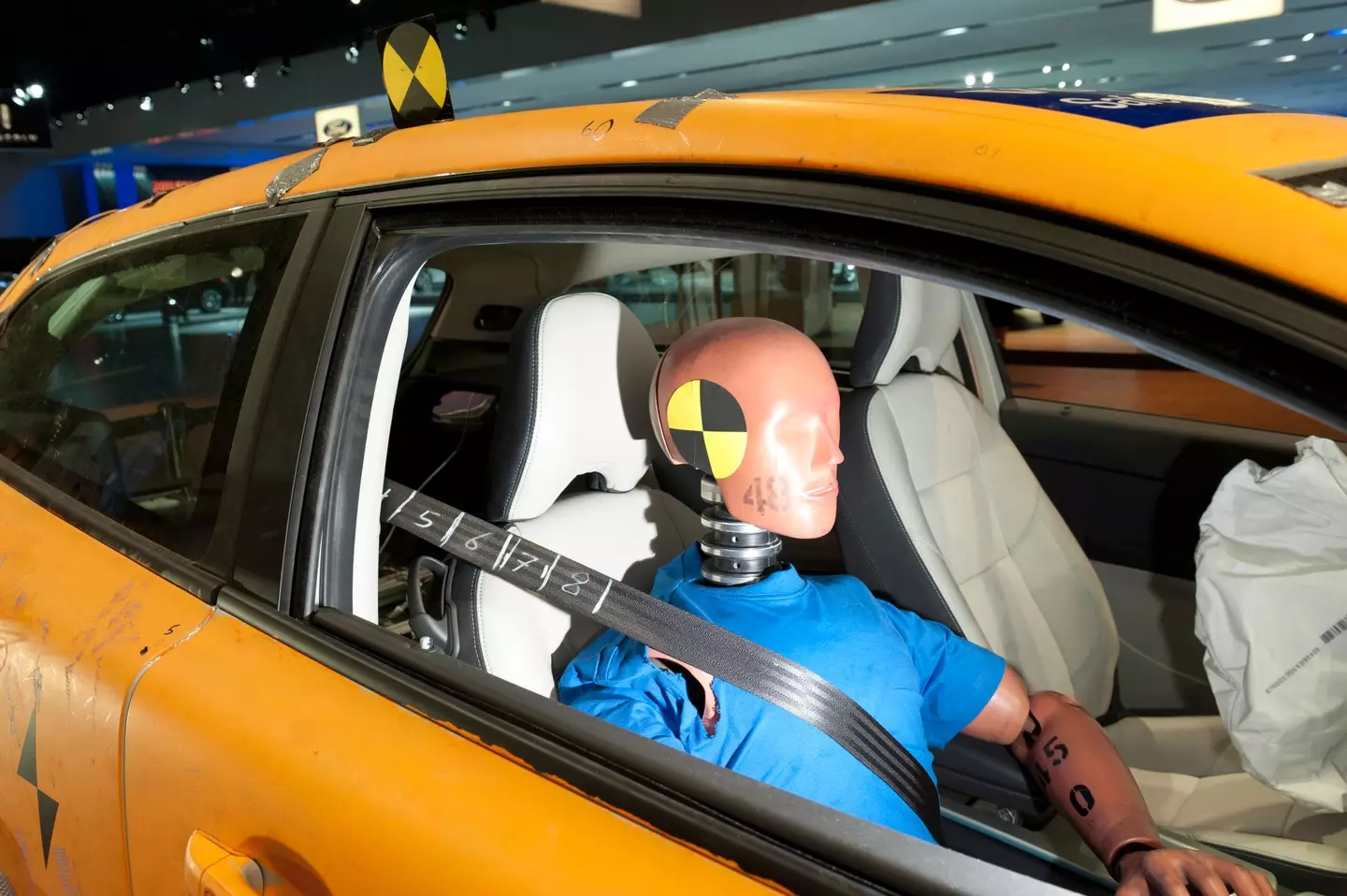 The modern crash test dummies are incredibly sophisticated.