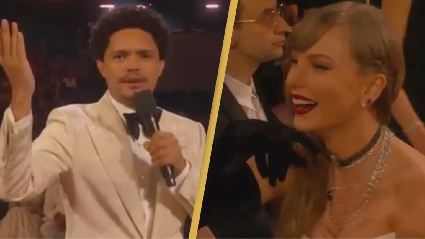 Trevor Noah praised for taking aim at NFL fans after viewers spot Taylor Swift’s reaction
