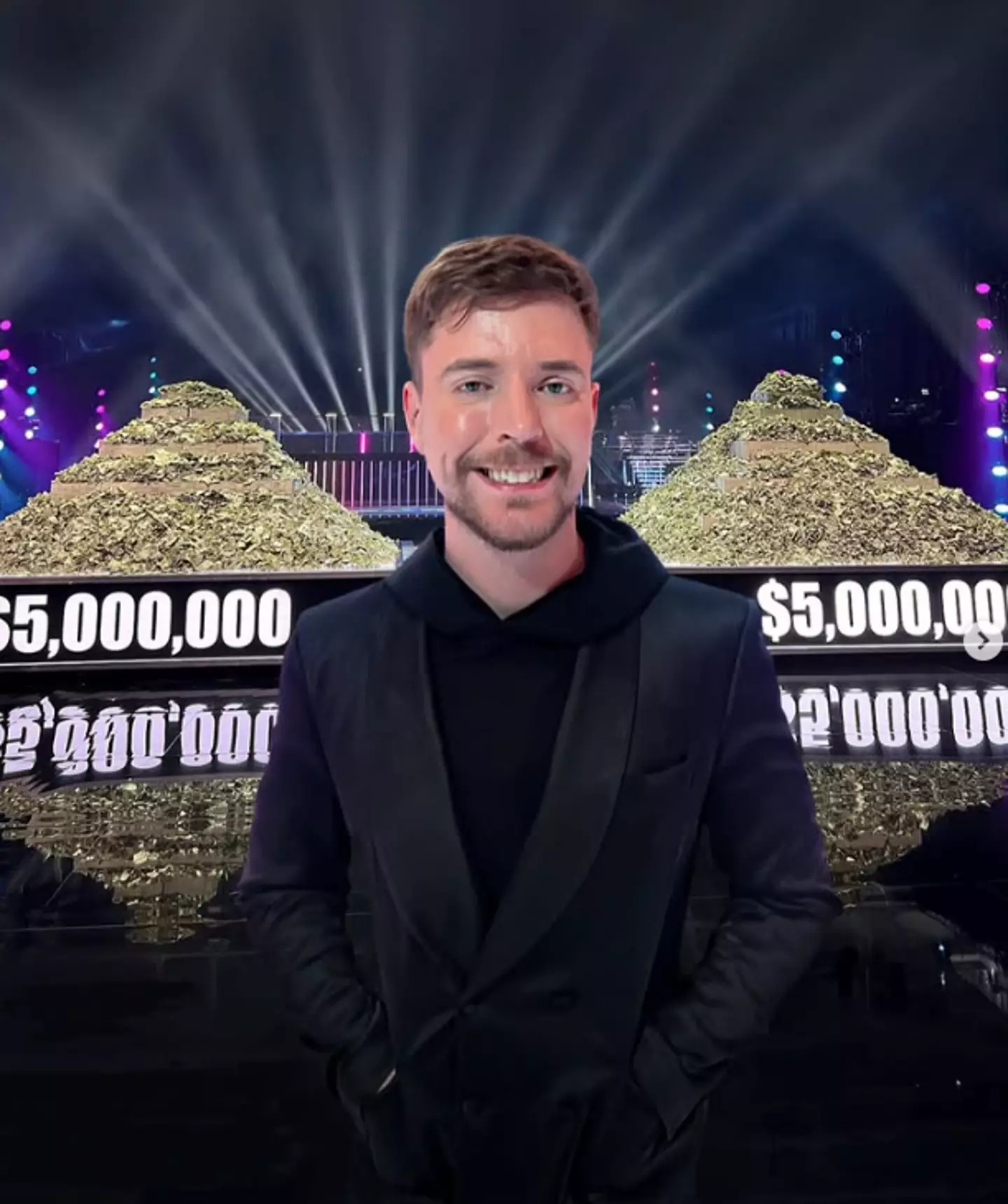 Mr Beast upped the stakes to $10 million, the biggest prize fund in TV history (Instagram/mrbeast)