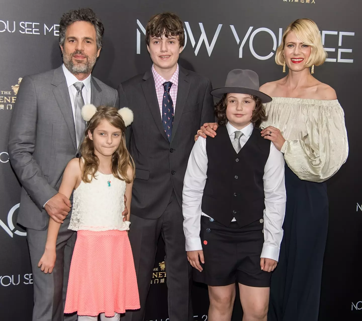 Ruffalo now has three children.