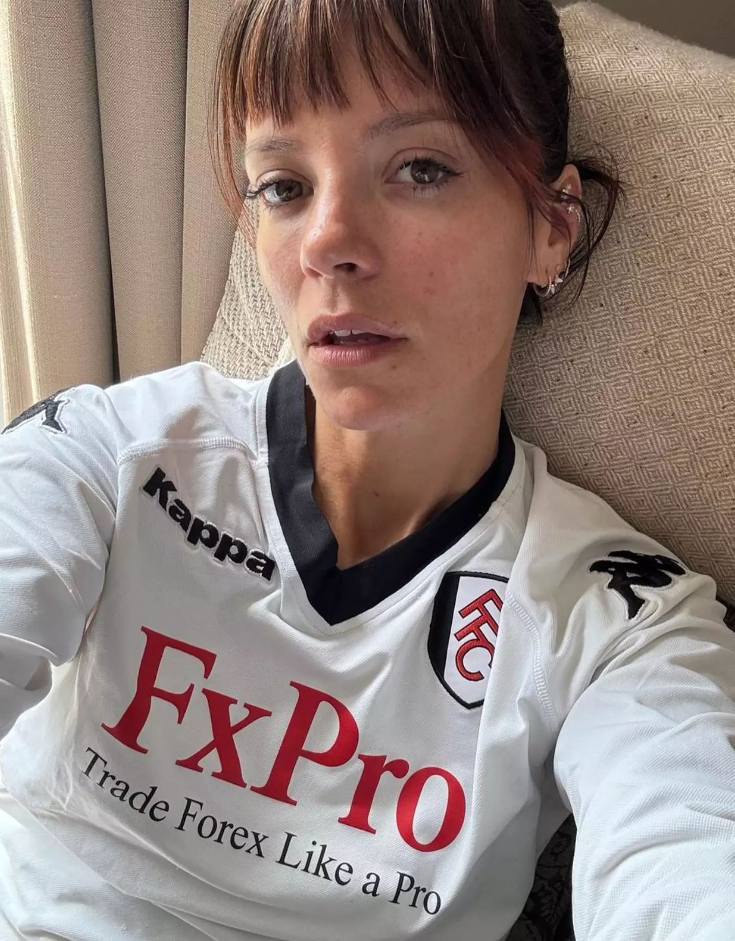 Allen responded to the criticism on her Instagram. (Instagram/@lilyallen)