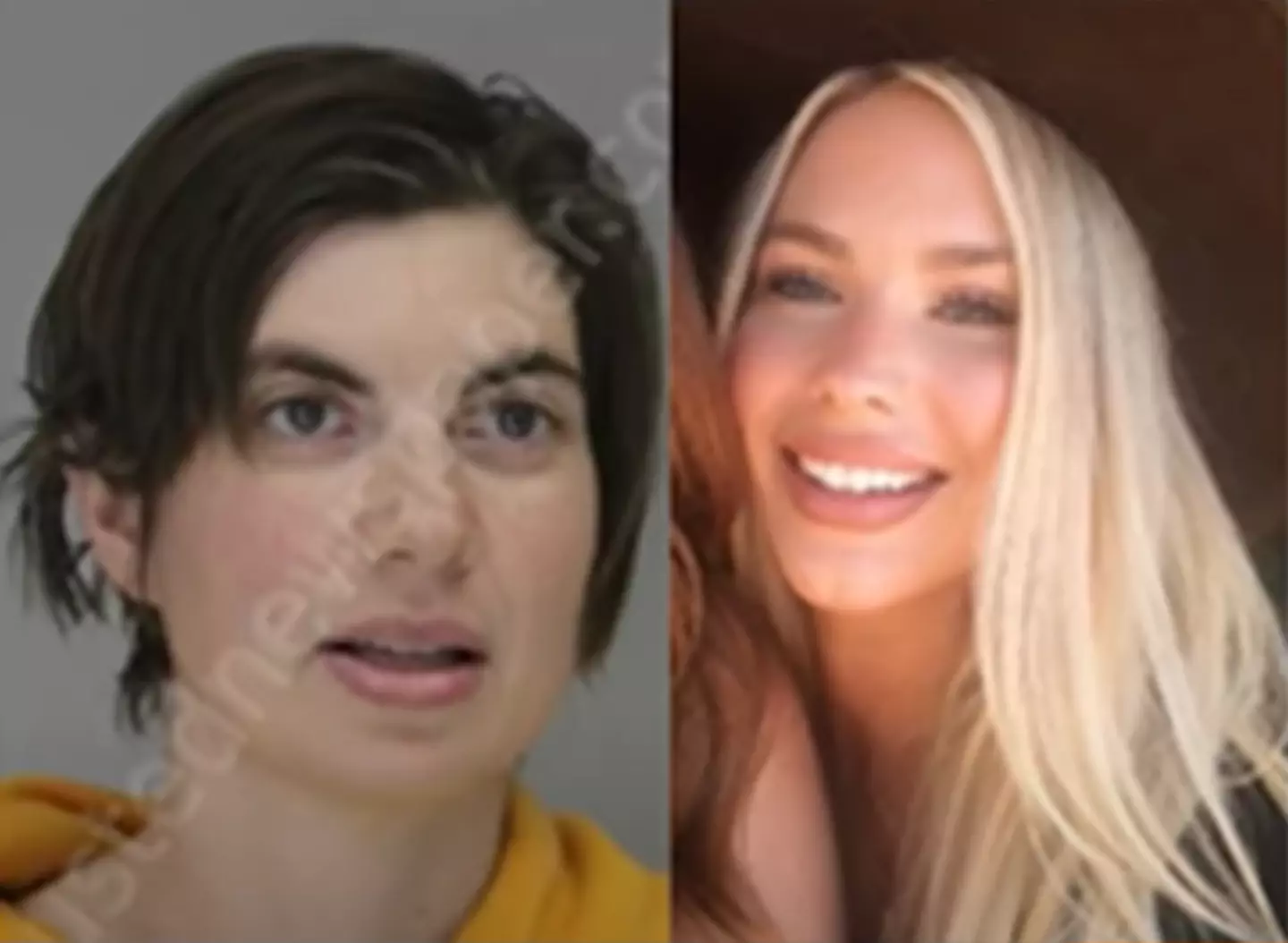 Bethany K Farber (right) was mistaken for another woman (KTLA/YouTube)