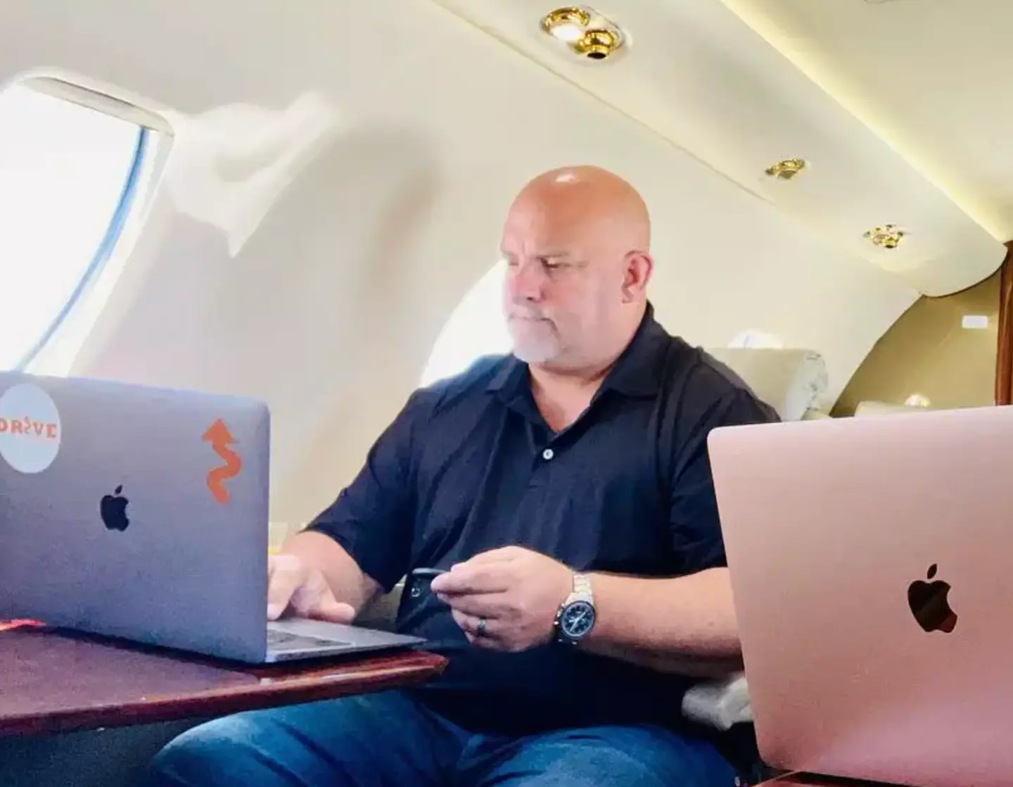 Todd Burkhalter splashed millions of his investors' money on a lavish lifestyle (Instagram/toddburkhalter)