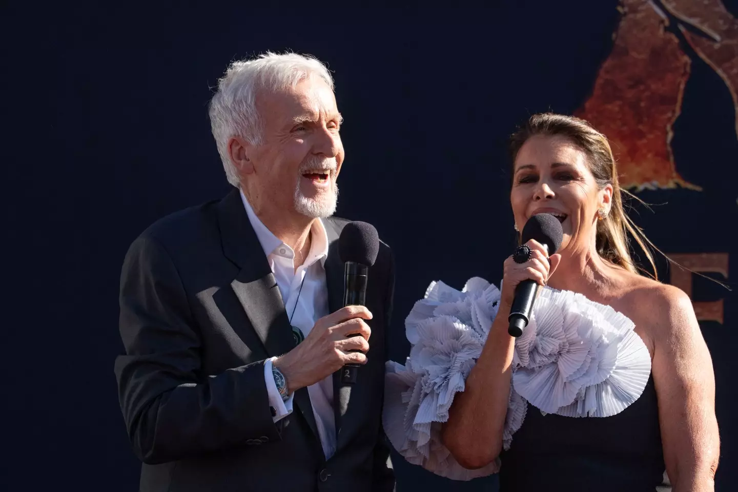 James Cameron confirmed the Easter egg while promoting the third Avatar film (Marty MELVILLE / AFP via Getty Images)