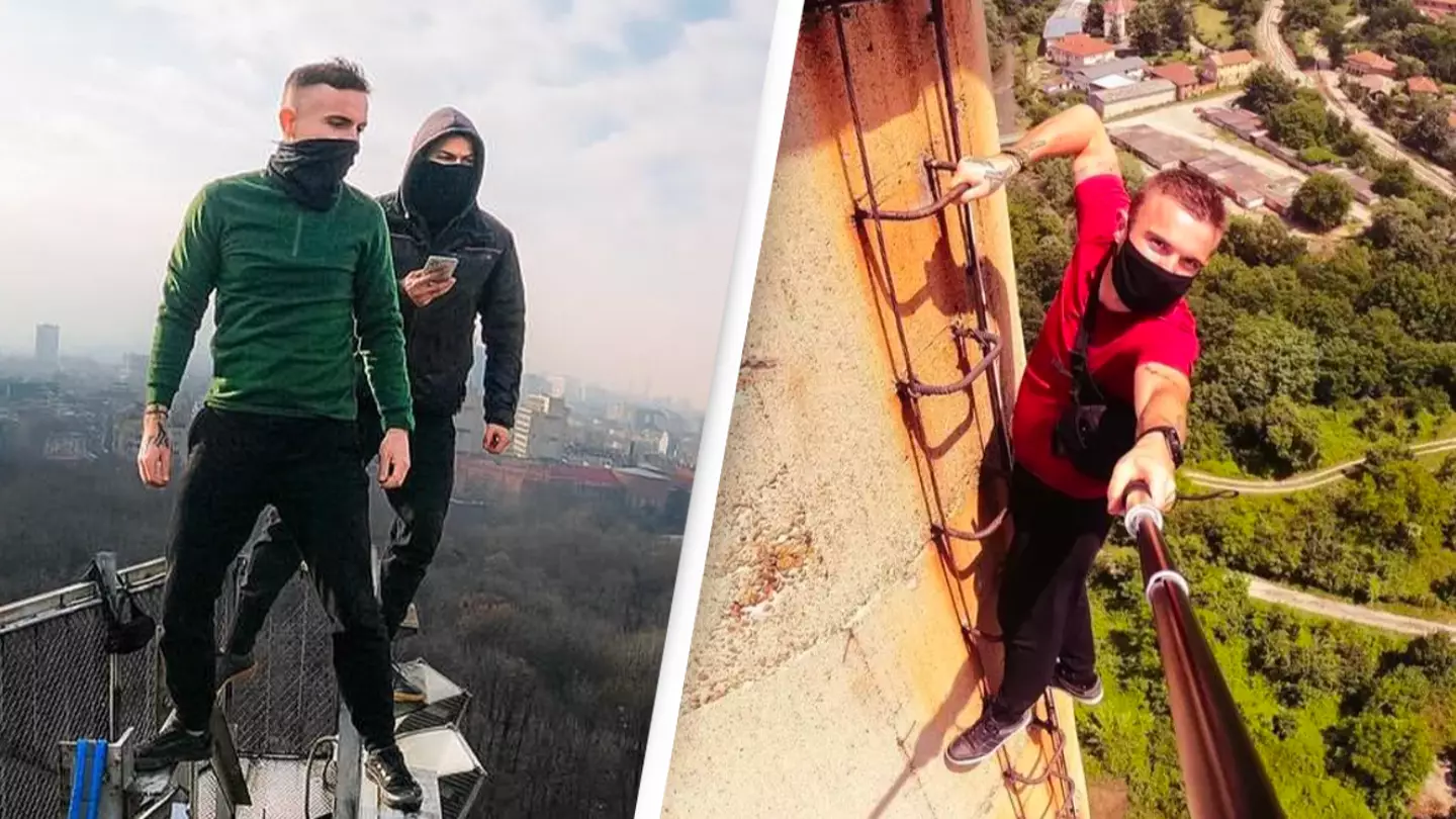 Friend of daredevil who fell to death from 68th floor of tower predicts his last moments