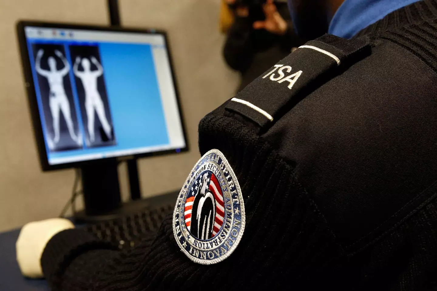 New scanners show more generic images. (Chip Somodevilla/Getty Images)
