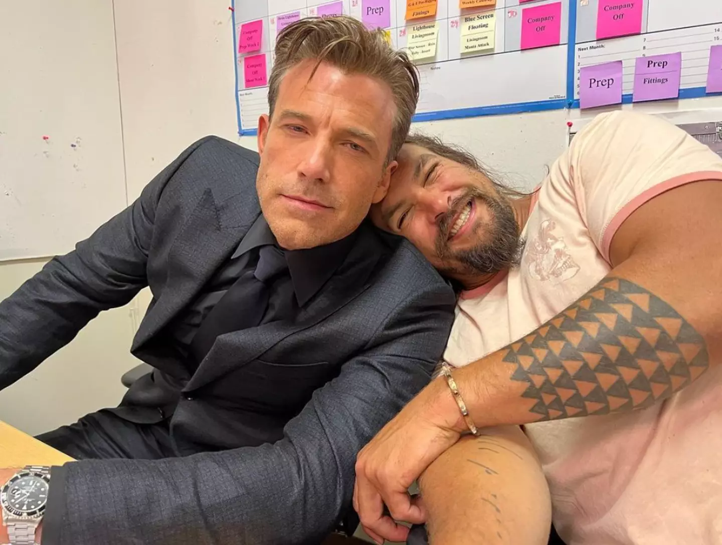 Fans have been sent crazy over the reunion.