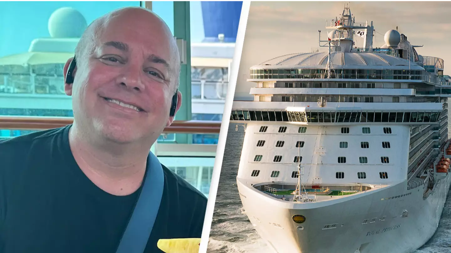 Man lives on cruise ship for 300 days a year because his bills are cheaper than renting