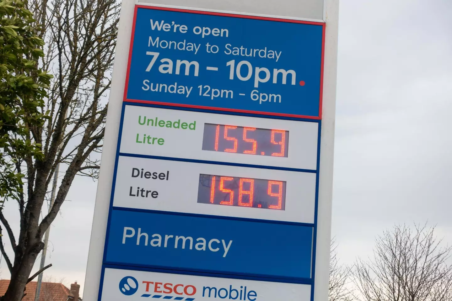 Fuel prices (Alamy)