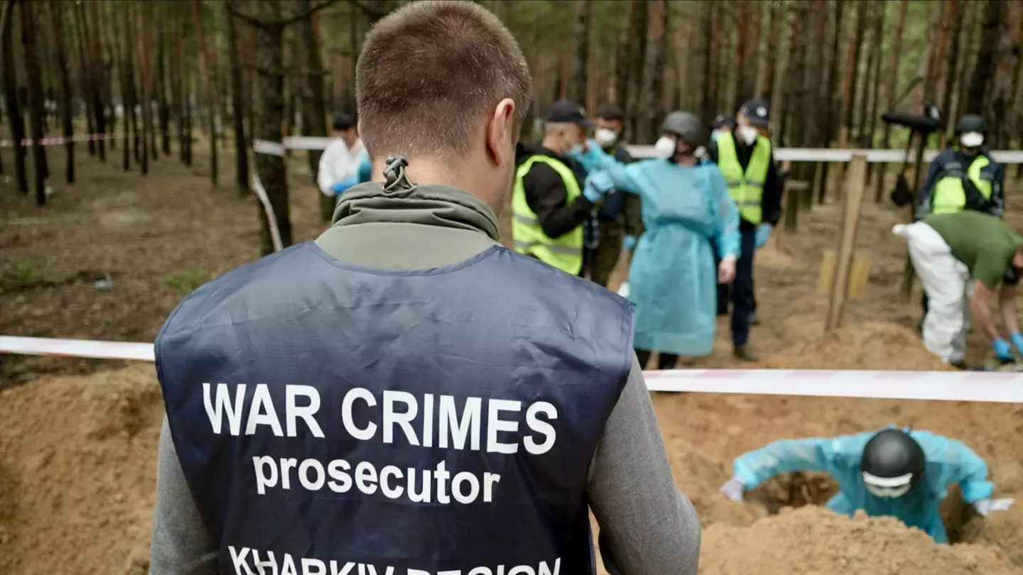 Mass graves have been discovered following the liberation of Ukrainian towns.