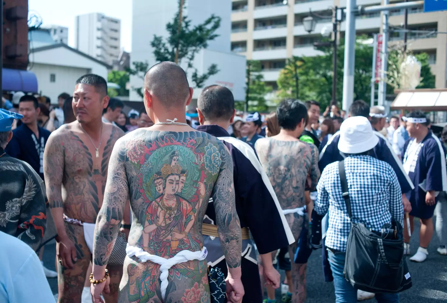 Japanese people sporting Yakuza tattoos could eventually become a thing of the past.