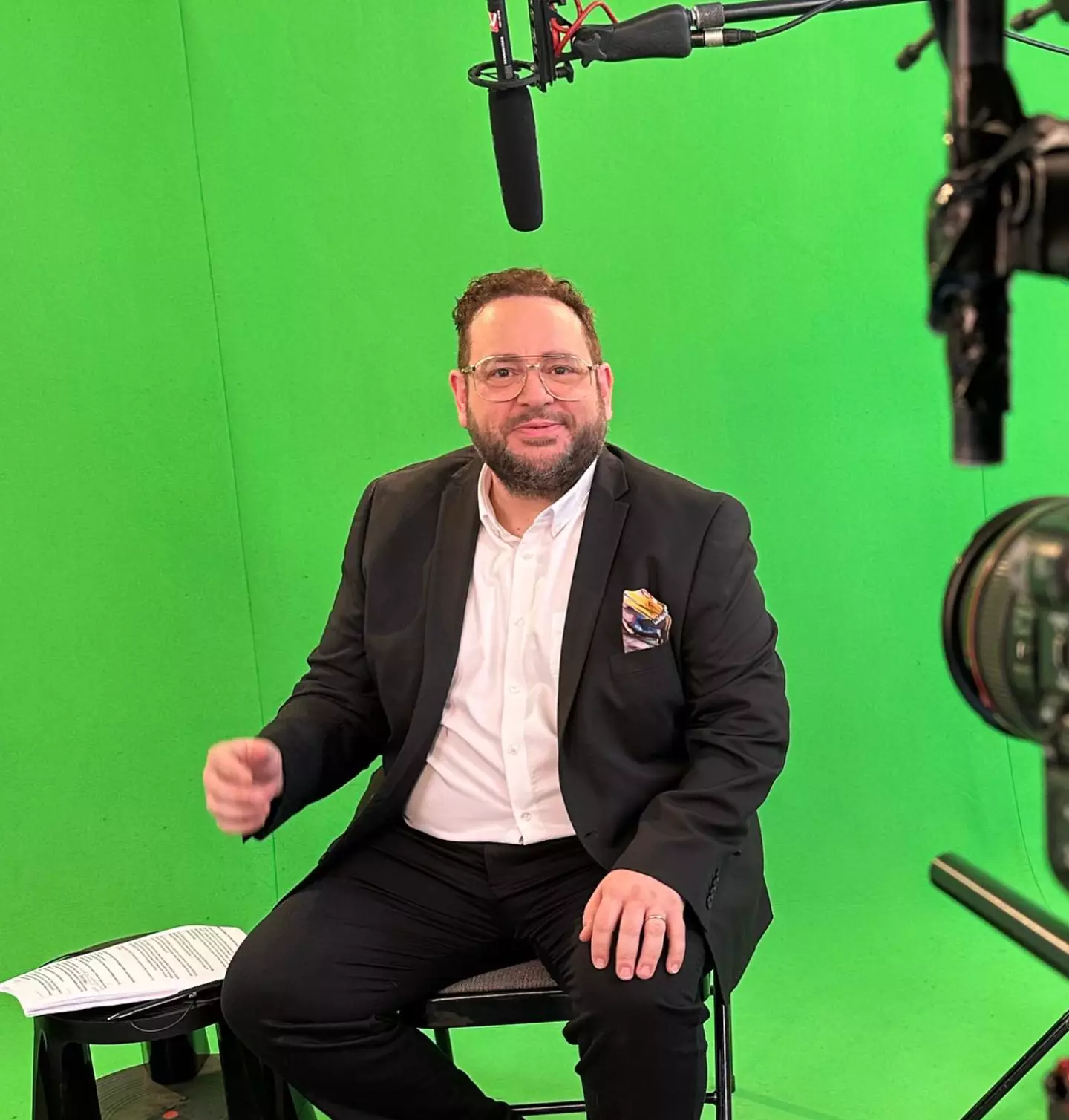 Cristo Foufas has spoken about a caller he interacted with on his radio show during the Covid-19 lockdown (@cristo_radio/Instagram)