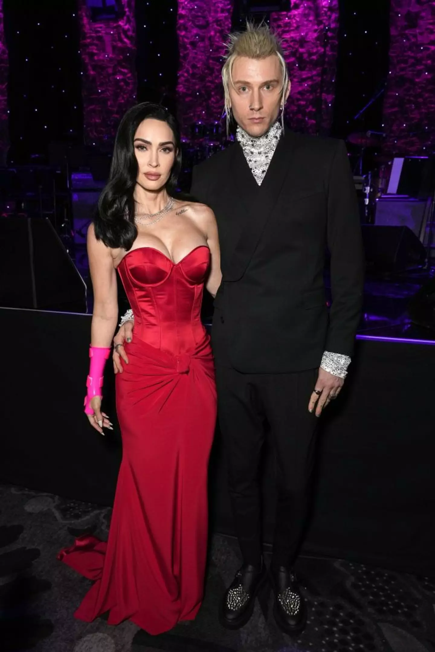 Megan Fox and Machine Gun Kelly, pictured together in 2023, dated from 2020 until 2024 (Kevin Mazur/Getty Images for The Recording Academy)