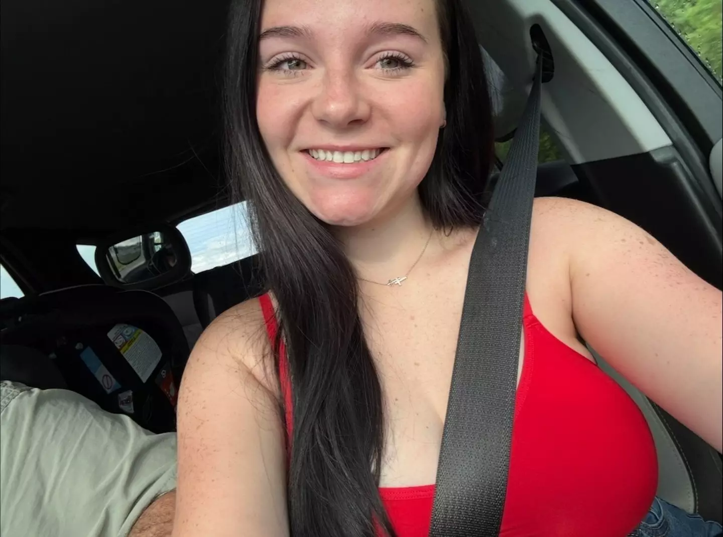 The 23-year-old started out by donating her breast milk to mom's in need (SWNS)