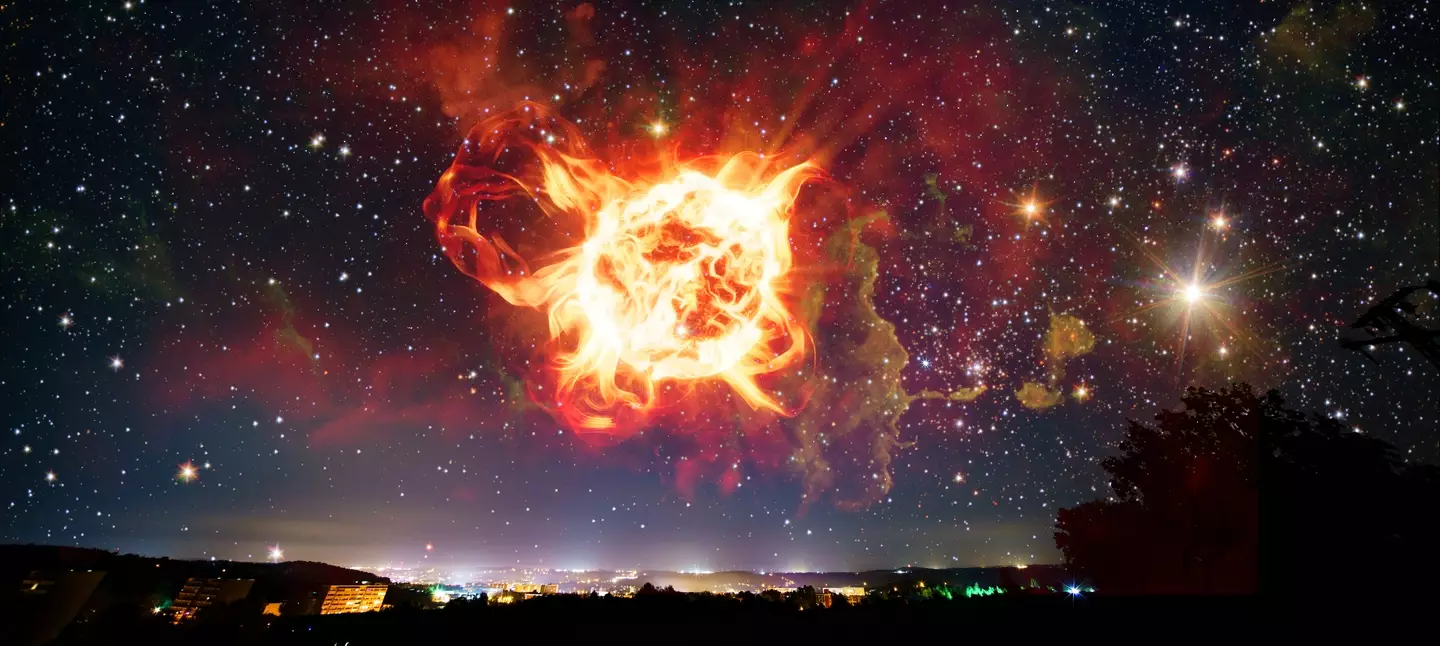 The 'Big Crunch' would see the universe collapse back in on itself (Getty Stock Image)