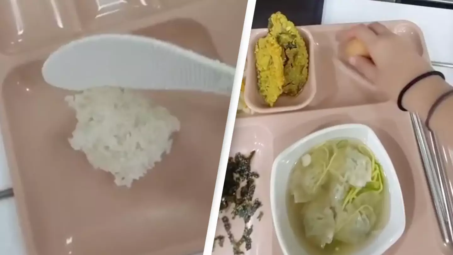 Student reveals what they are served for breakfast in Korea and people are stunned