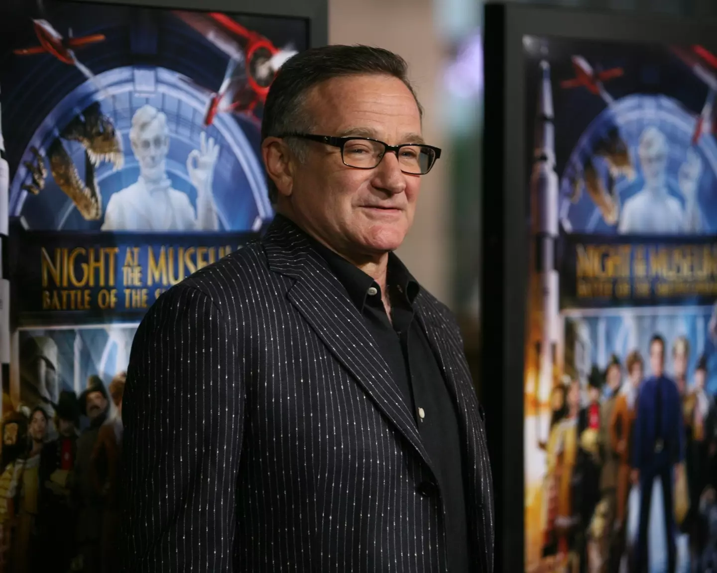 Williams starred in the Night at the Museum movies.