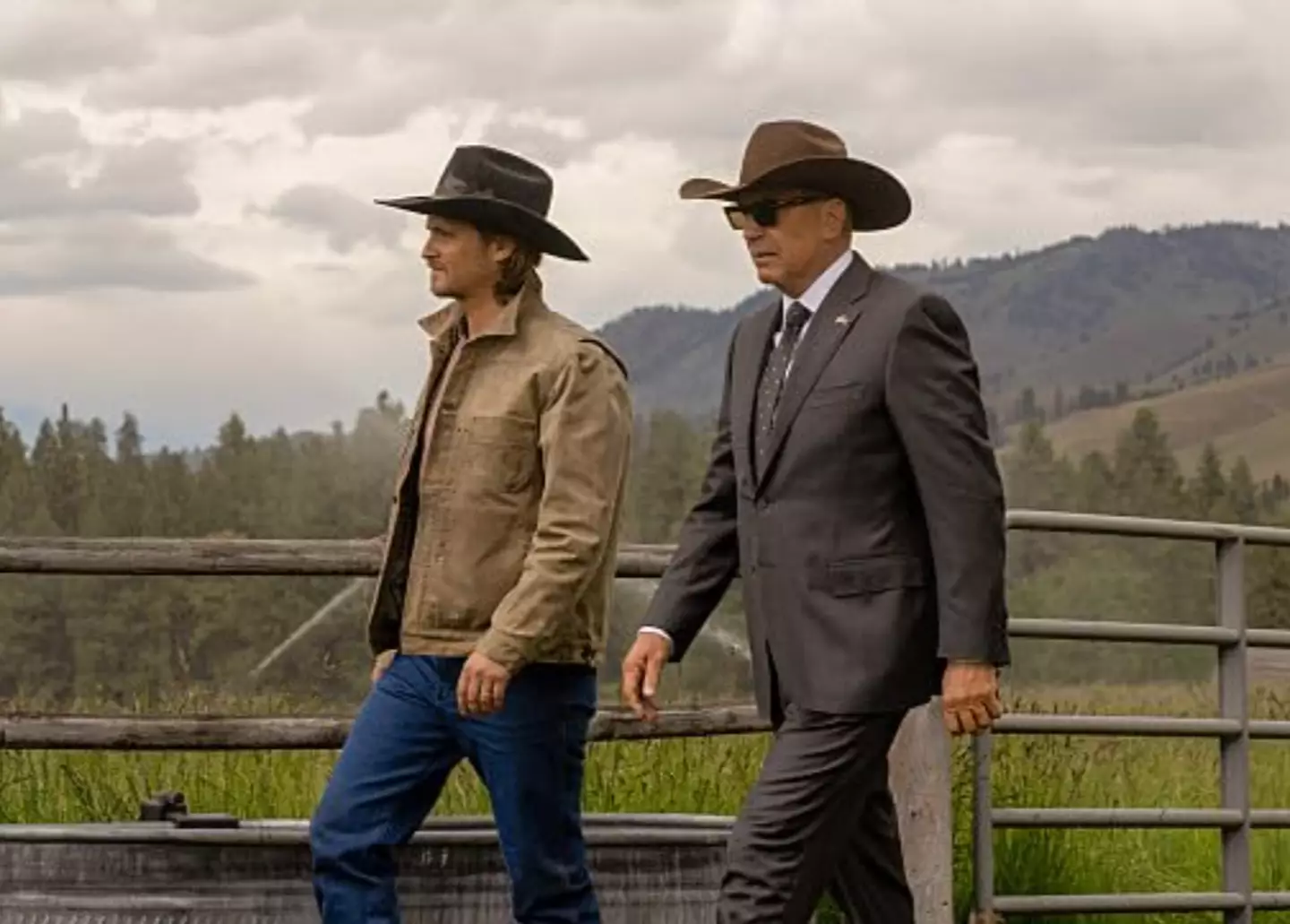 Grimes claimed the final episodes were among the 'easiest' to film (Paramount)