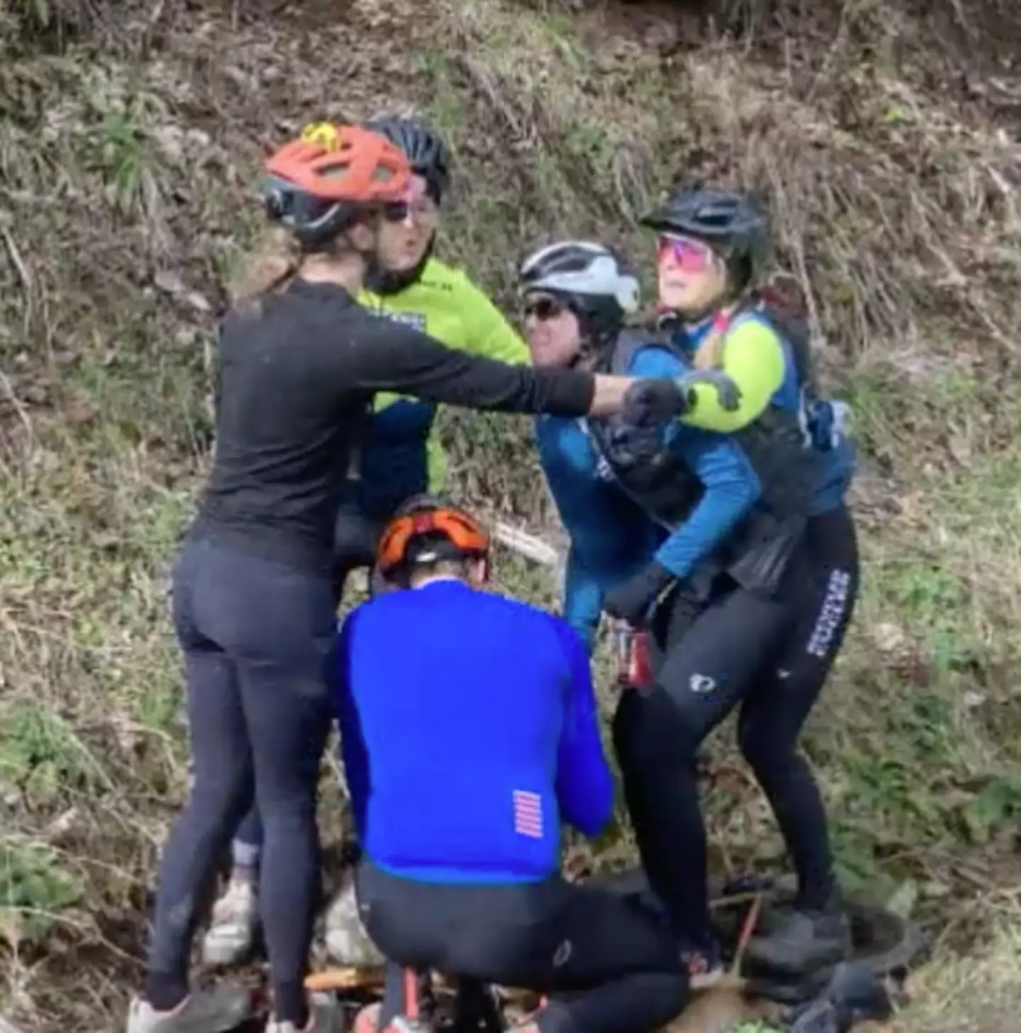 The scene of the attack (ABC News)