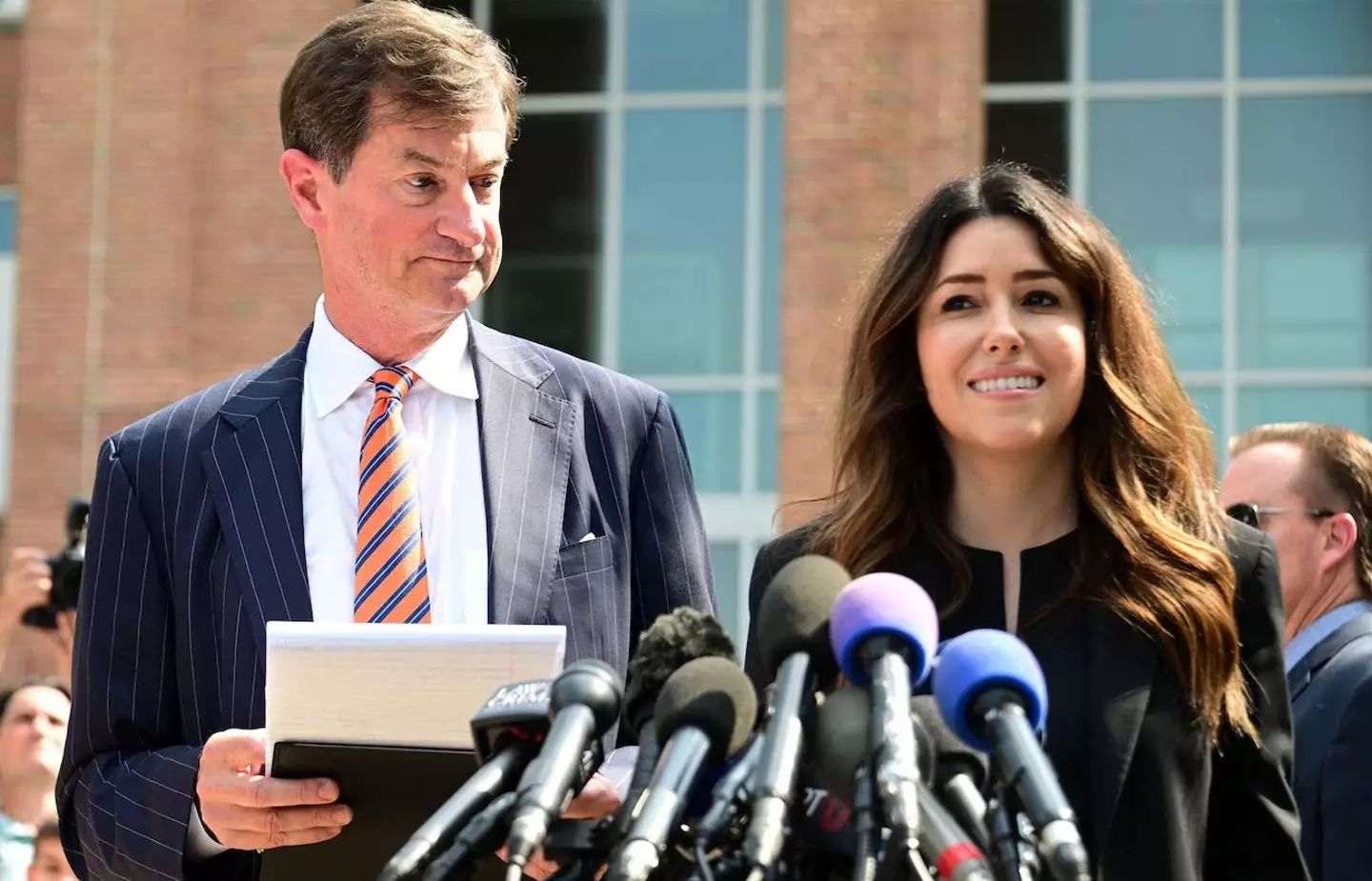 Benjamin Chew and Camille Vasquez.